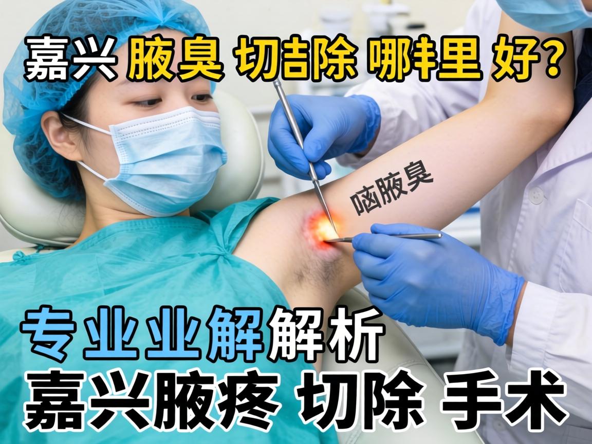 嘉兴腋臭切除哪里好？专业解析嘉兴腋臭切除手术