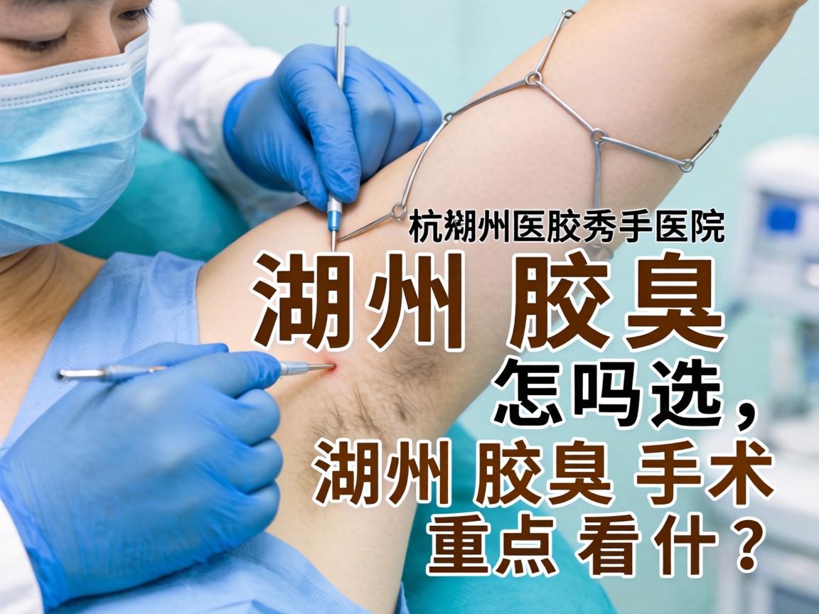 杭州腋秀解析，湖州腋臭手术医院怎么选，湖州腋臭手术重点看什么