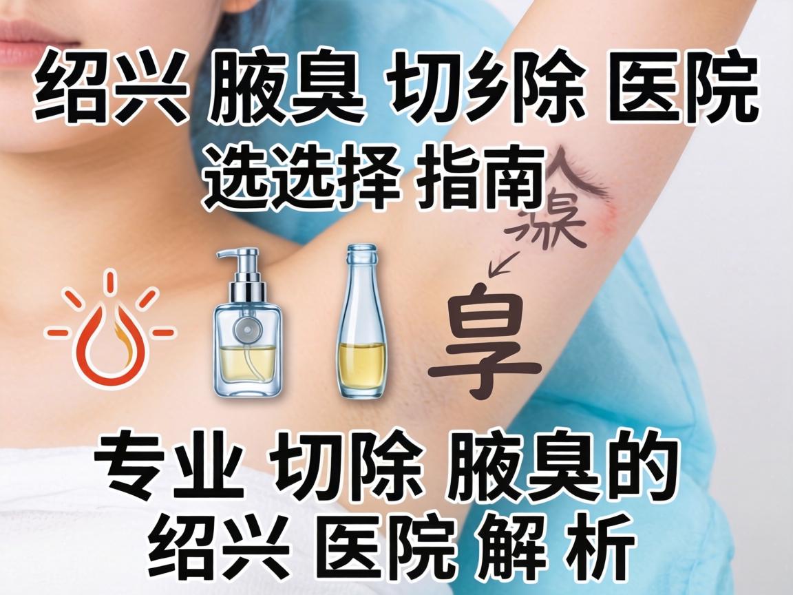 绍兴腋臭切除医院选择指南，专业切除腋臭的绍兴医院解析
