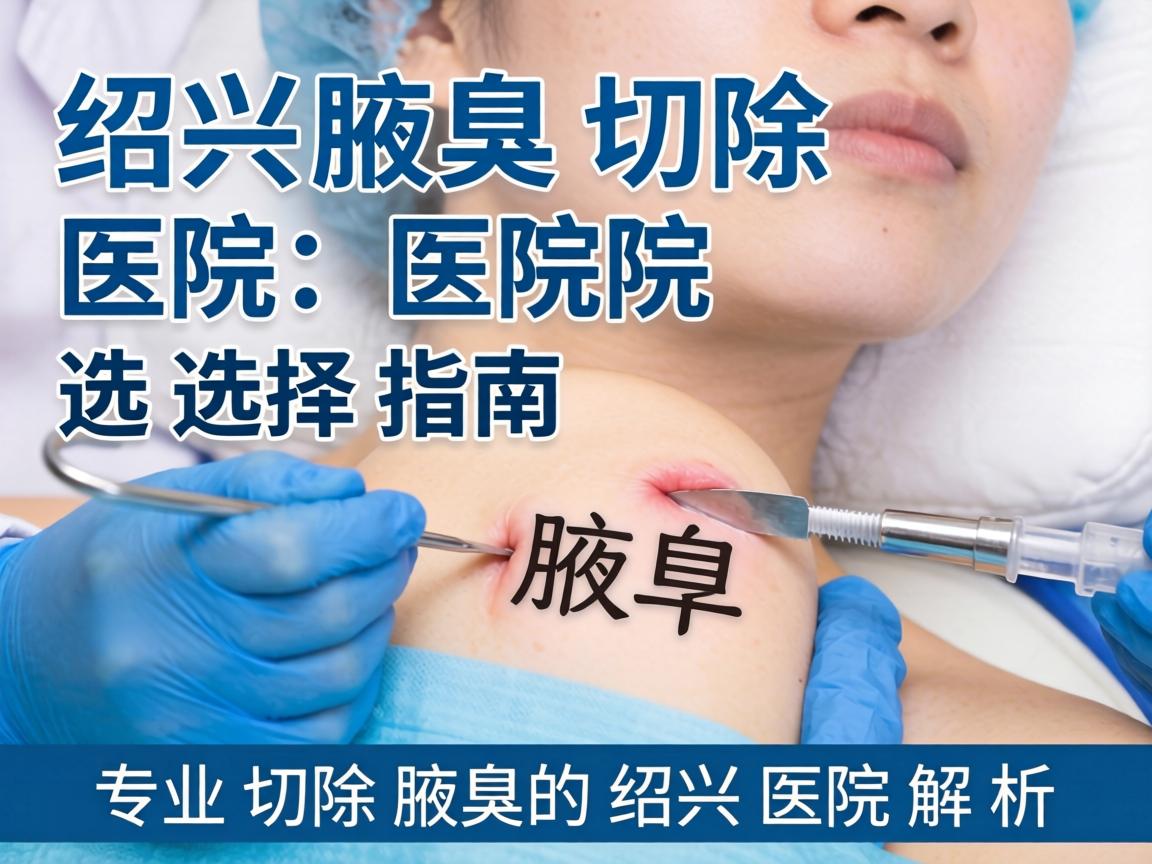绍兴腋臭切除医院选择指南，专业切除腋臭的绍兴医院解析