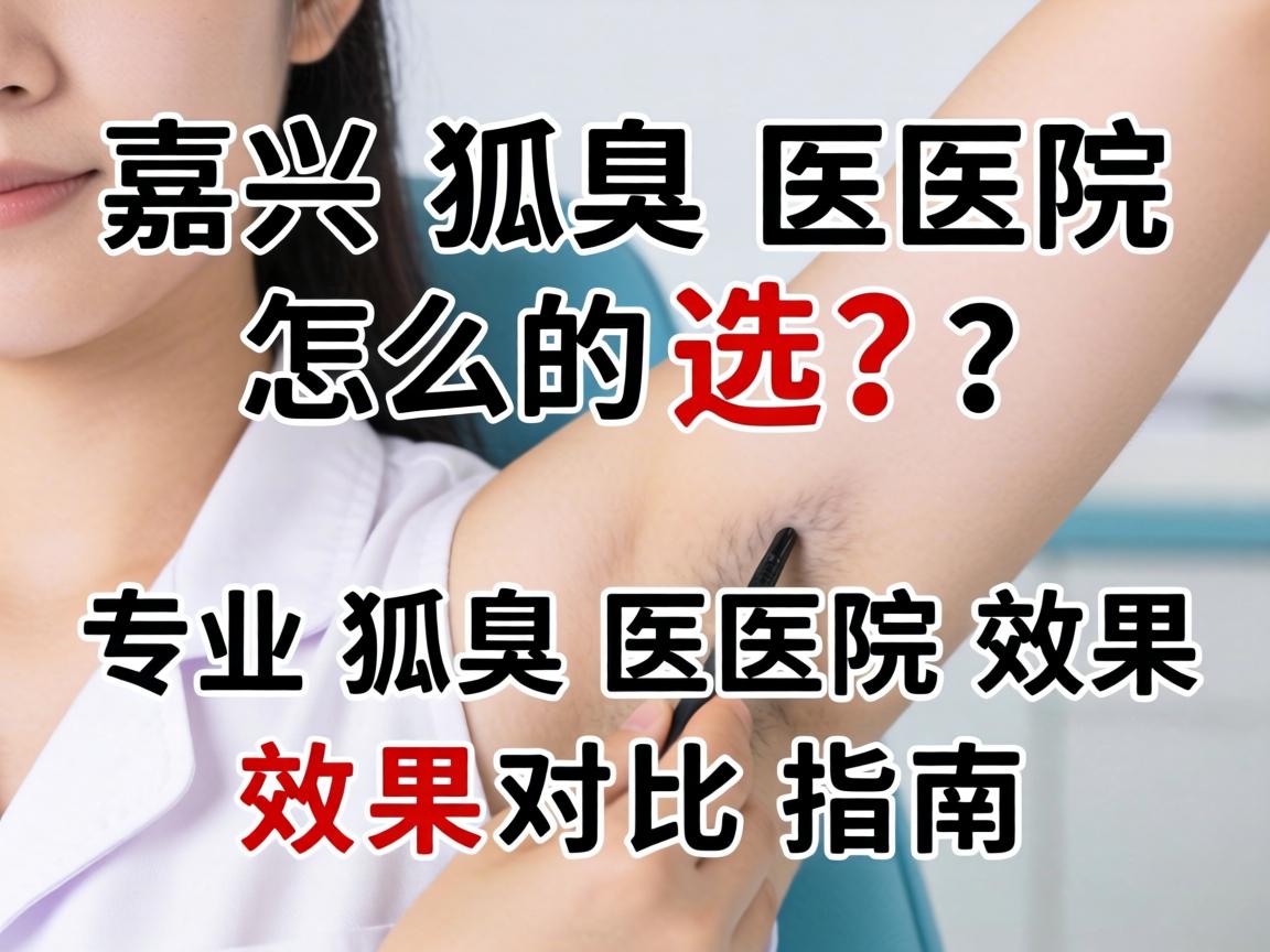 嘉兴狐臭医院怎么选？专业狐臭医院效果对比指南