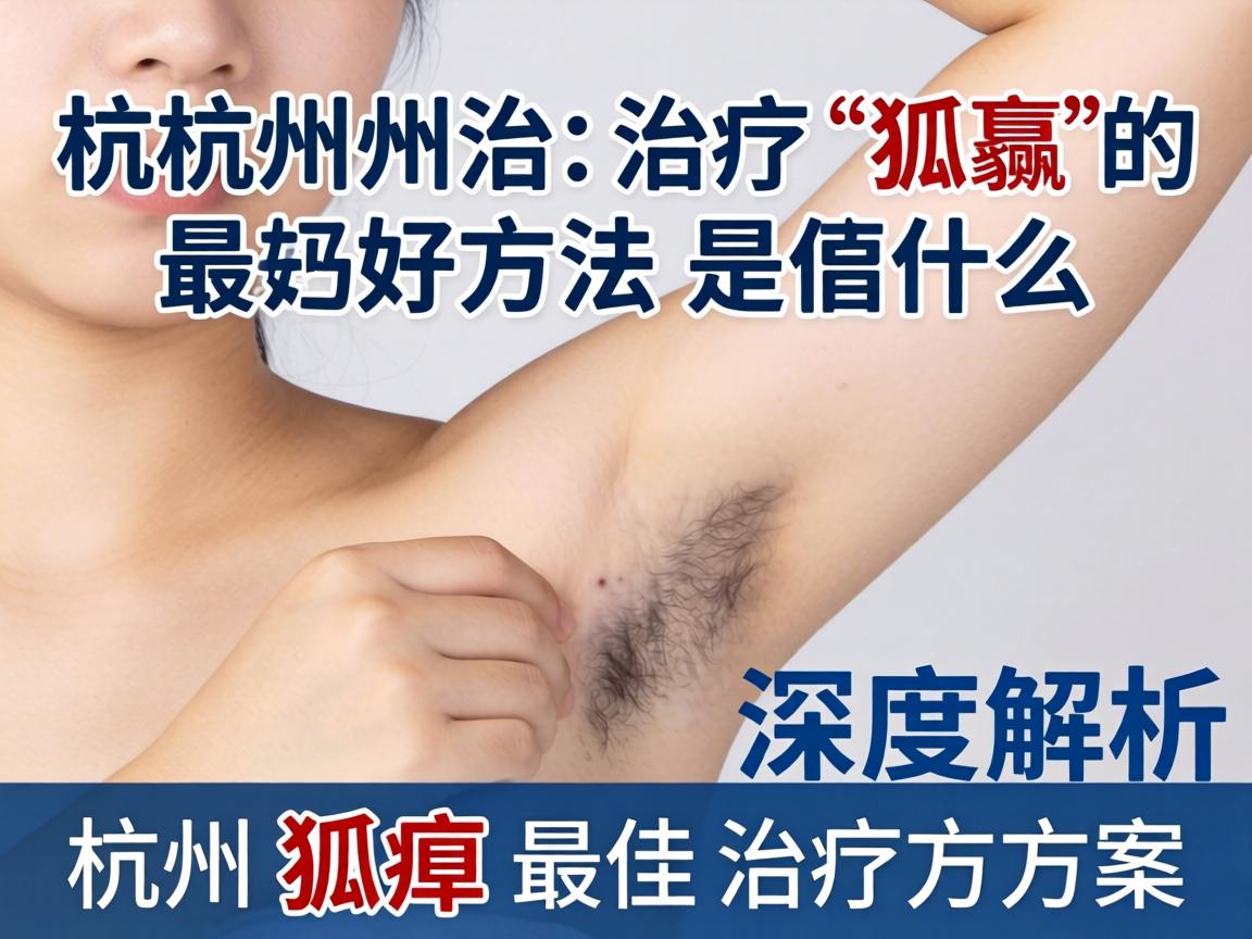 杭州治疗狐臭的最好方法是什么？深度解析杭州狐臭最佳治疗方案