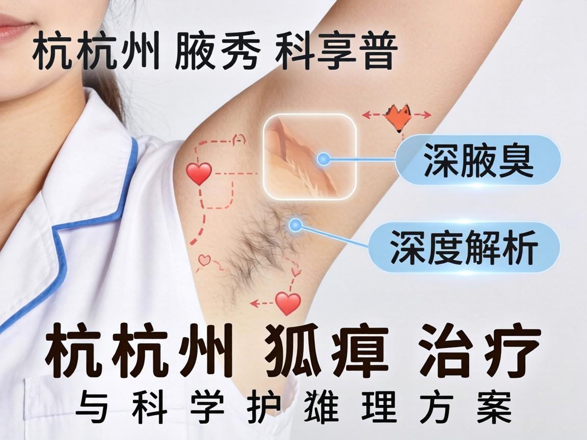 杭州腋秀科普，深度解析杭州狐臭治疗与科学护理方案