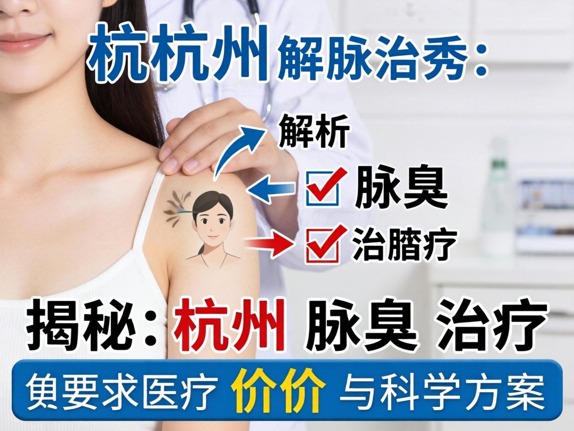 杭州腋秀解析腋臭治疗，揭秘杭州腋臭治疗价格与科学方案