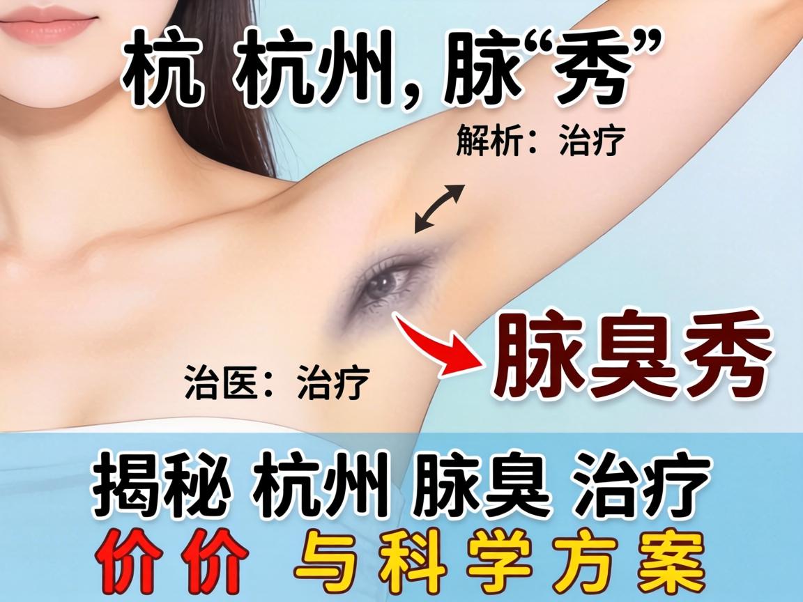 杭州腋秀解析腋臭治疗，揭秘杭州腋臭治疗价格与科学方案