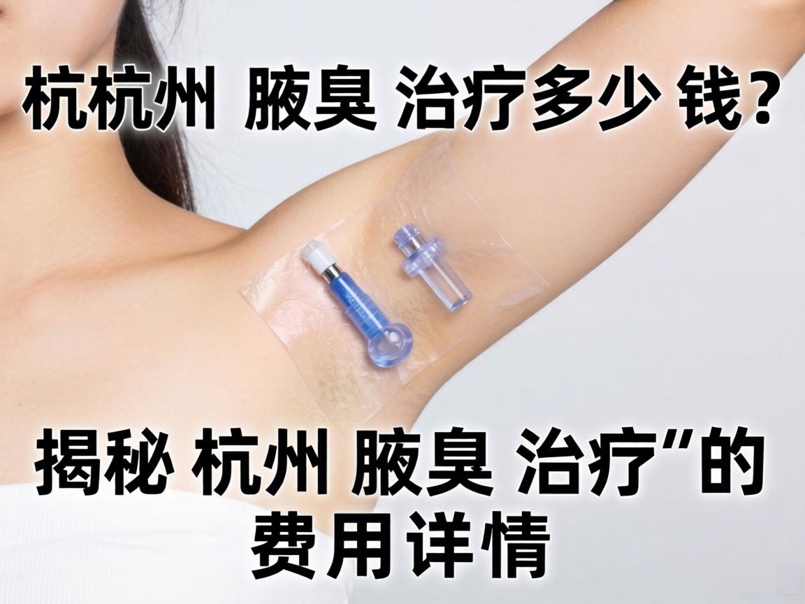 杭州腋臭治疗多少钱？揭秘杭州腋臭治疗的费用详情
