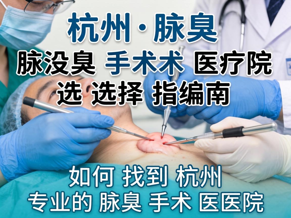 杭州腋臭手术医院选择指南,如何找到杭州专业的腋臭手术医院 杭州腋臭手术医院选择指南,如何找到杭州专业的腋臭手术医院