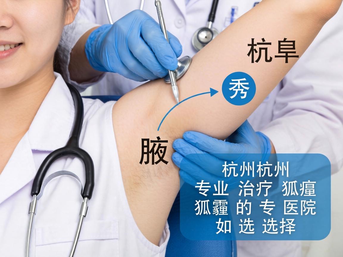杭州腋秀解析，杭州专业治疗狐臭的医院如何选择