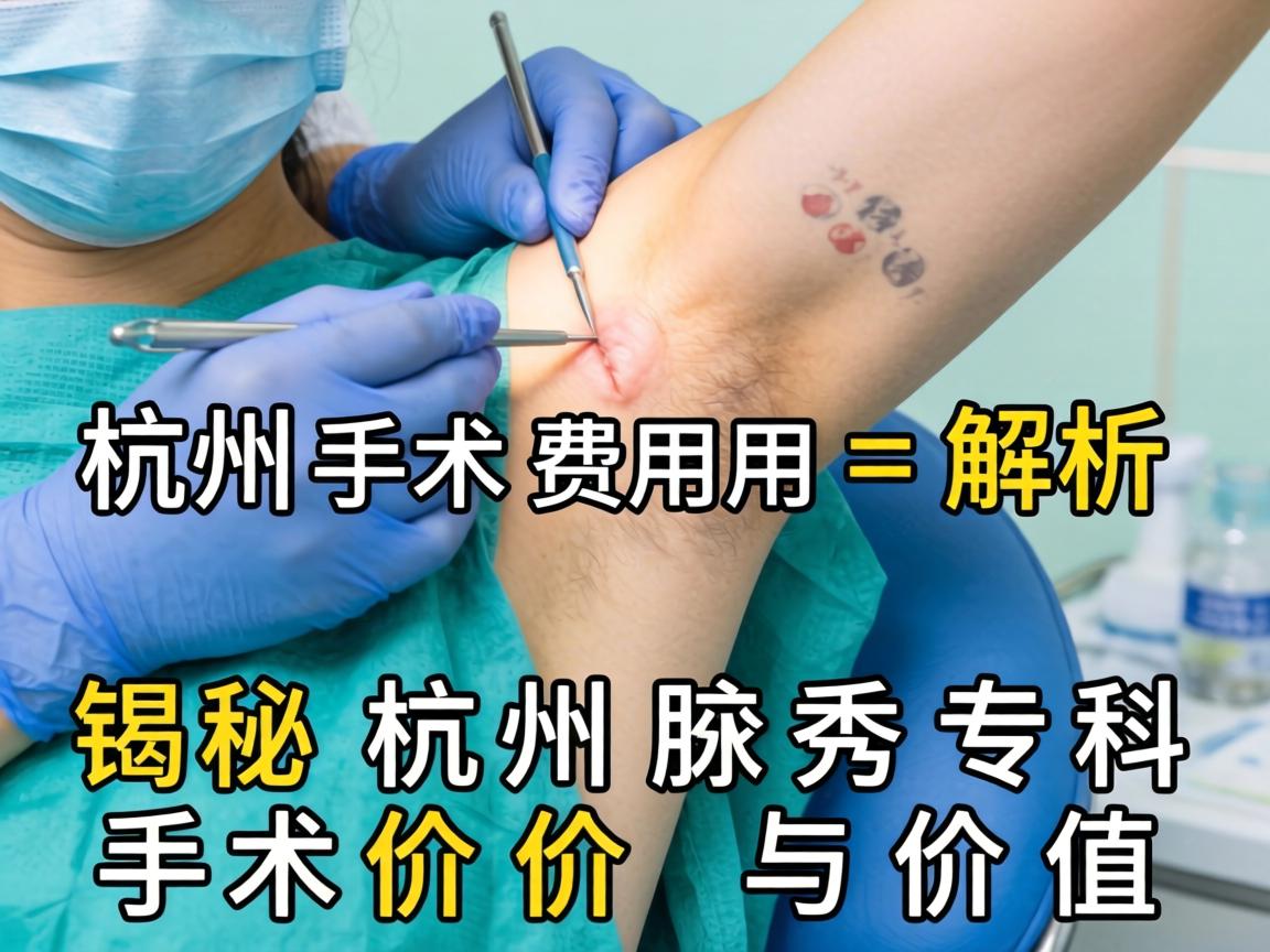 杭州腋臭手术费用解析，揭秘杭州腋秀专科手术价格与价值