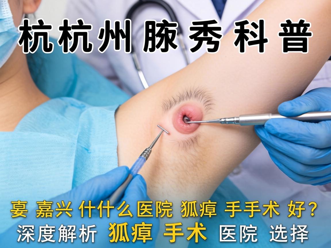 杭州腋秀科普，嘉兴什么医院狐臭手术好？深度解析狐臭手术医院选择