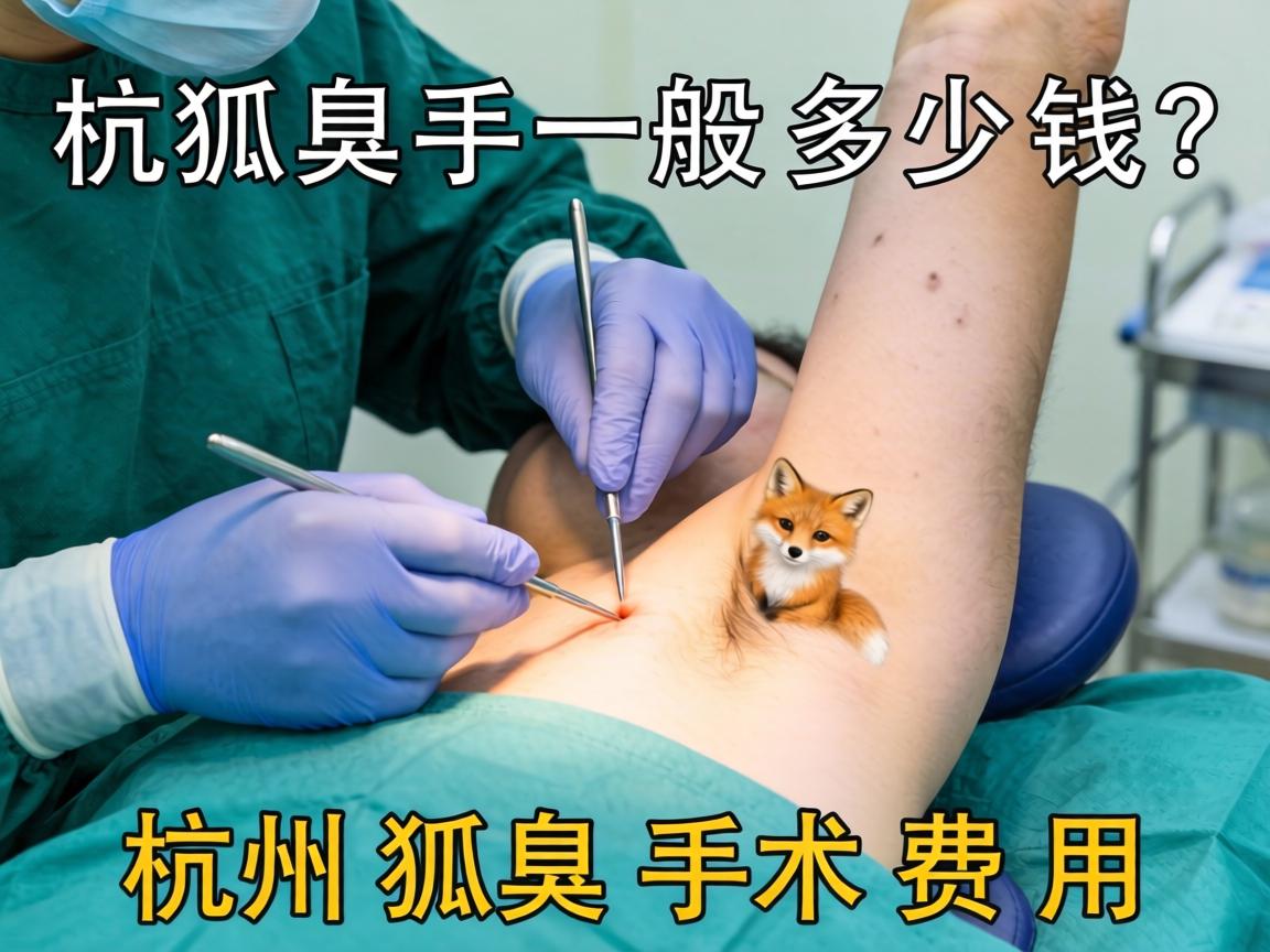 杭州狐臭手术一般多少钱?详解杭州狐臭手术费用 杭州狐臭手术一般多少钱?详解杭州狐臭手术费用