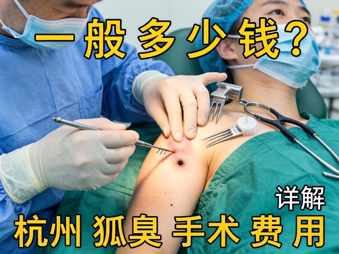 杭州狐臭手术一般多少钱?详解杭州狐臭手术费用 杭州狐臭手术一般多少钱?详解杭州狐臭手术费用
