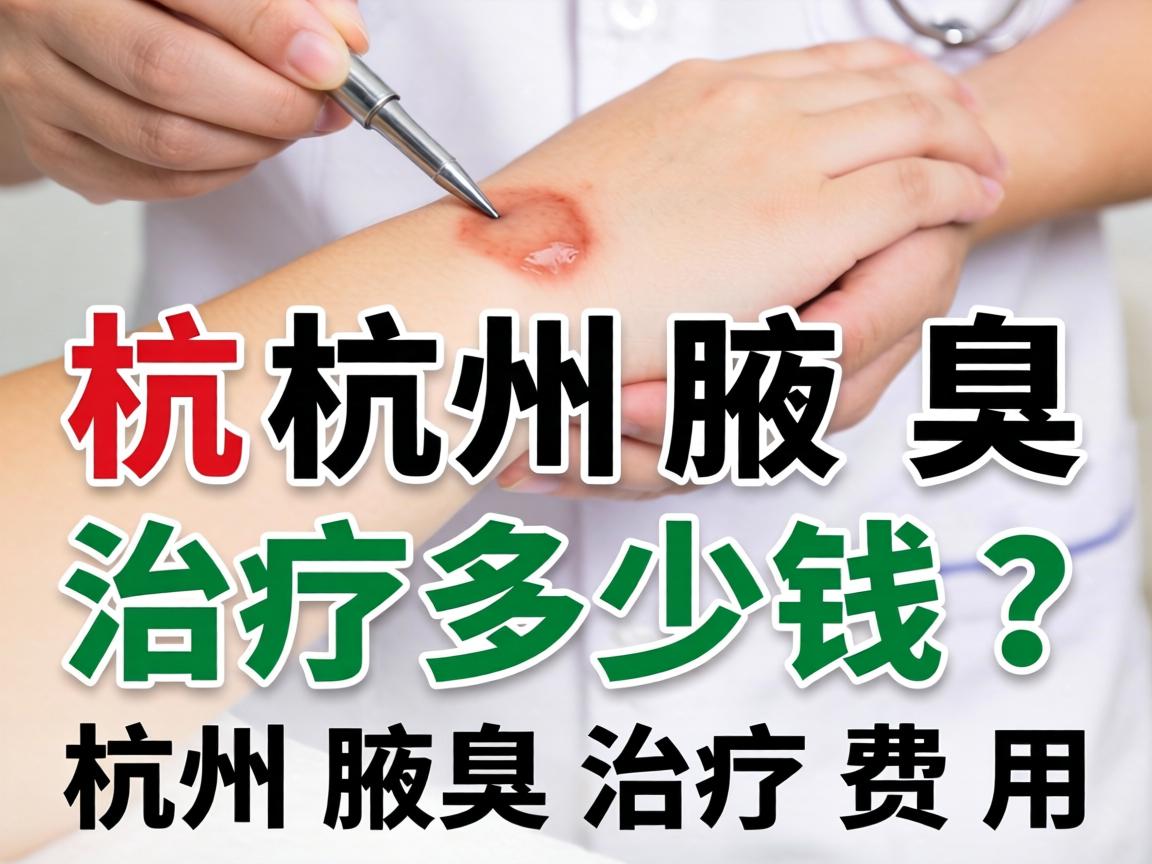 杭州腋臭治疗多少钱?详解杭州腋臭治疗费用 杭州腋臭治疗多少钱?详解杭州腋臭治疗费用
