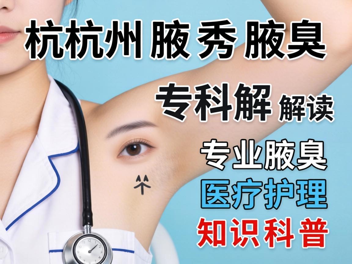 杭州腋秀腋臭专科解读,专业腋臭医疗护理知识科普 杭州腋秀腋臭专科解读,专业腋臭医疗护理知识科普