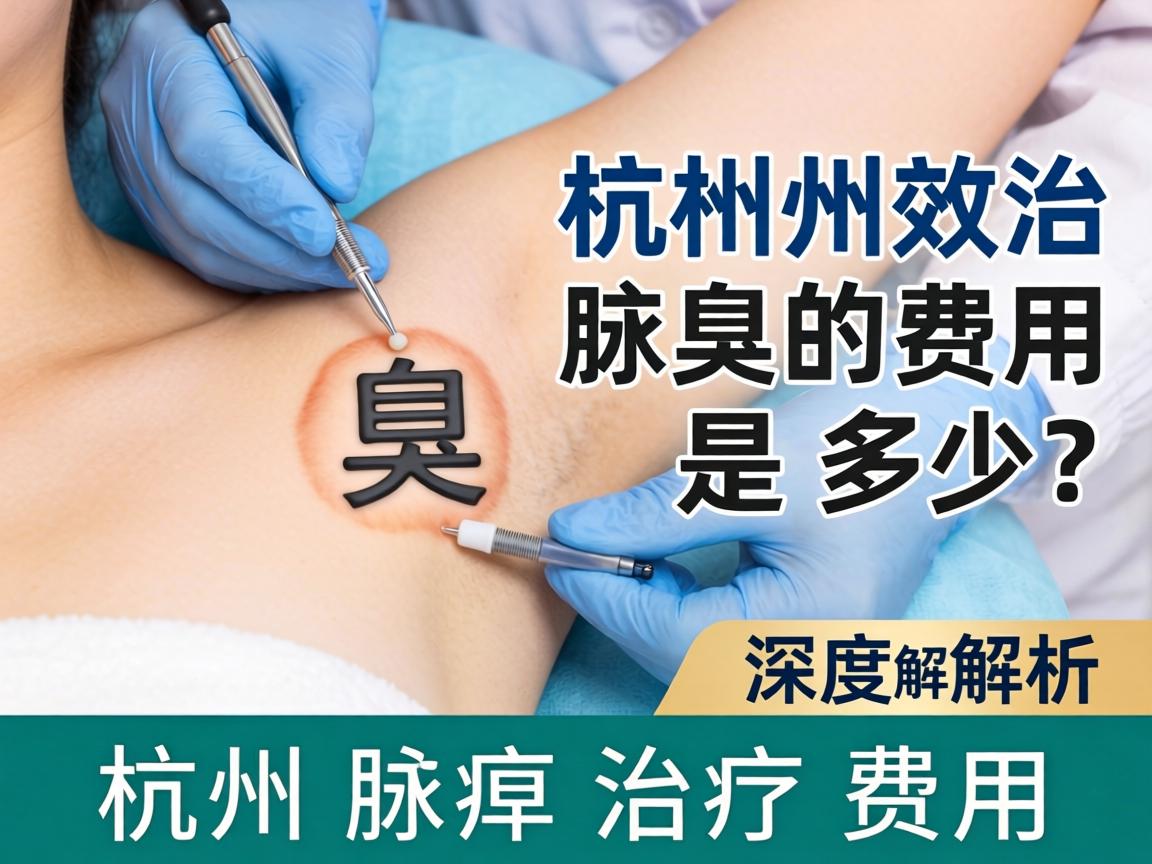 杭州治腋臭的费用是多少?深度解析杭州腋臭治疗费用 杭州治腋臭的费用是多少?深度解析杭州腋臭治疗费用