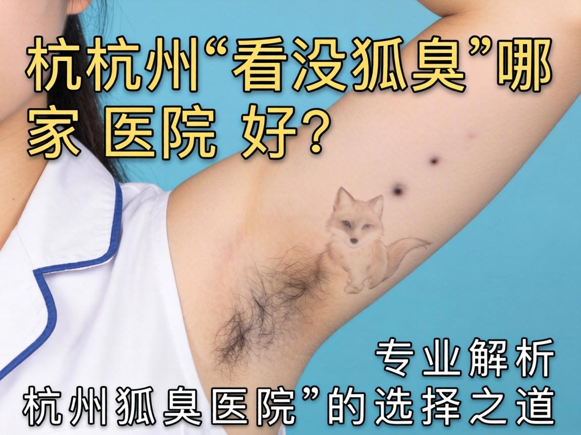 杭州看狐臭哪家医院好？专业解析杭州狐臭医院的选择之道