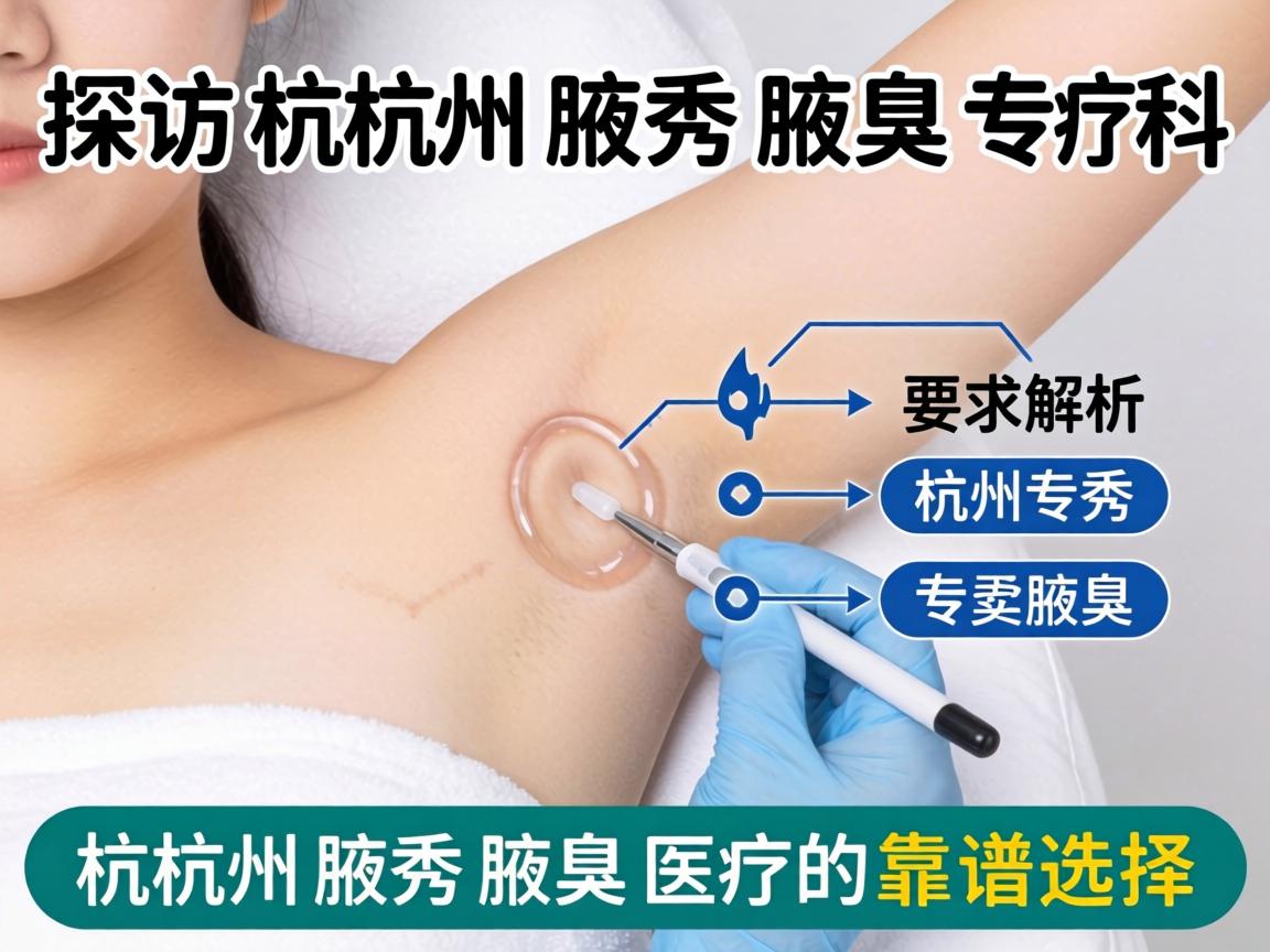 探访杭州腋秀腋臭专科,解析杭州腋秀腋臭医疗的靠谱选择 探访杭州腋秀腋臭专科,解析杭州腋秀腋臭医疗的靠谱选择