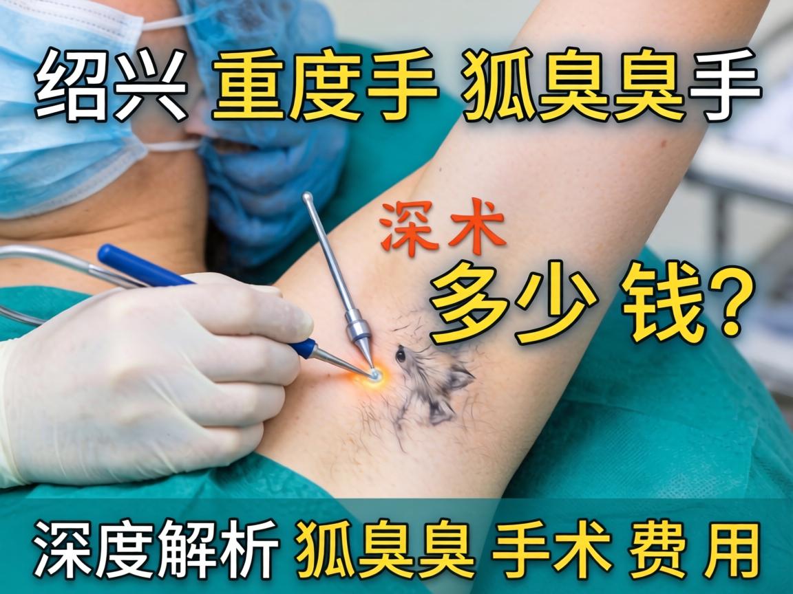 绍兴重度狐臭手术多少钱？深度解析狐臭手术费用
