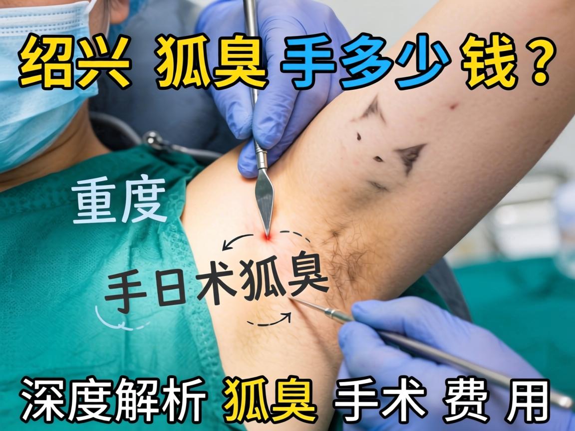 绍兴重度狐臭手术多少钱？深度解析狐臭手术费用