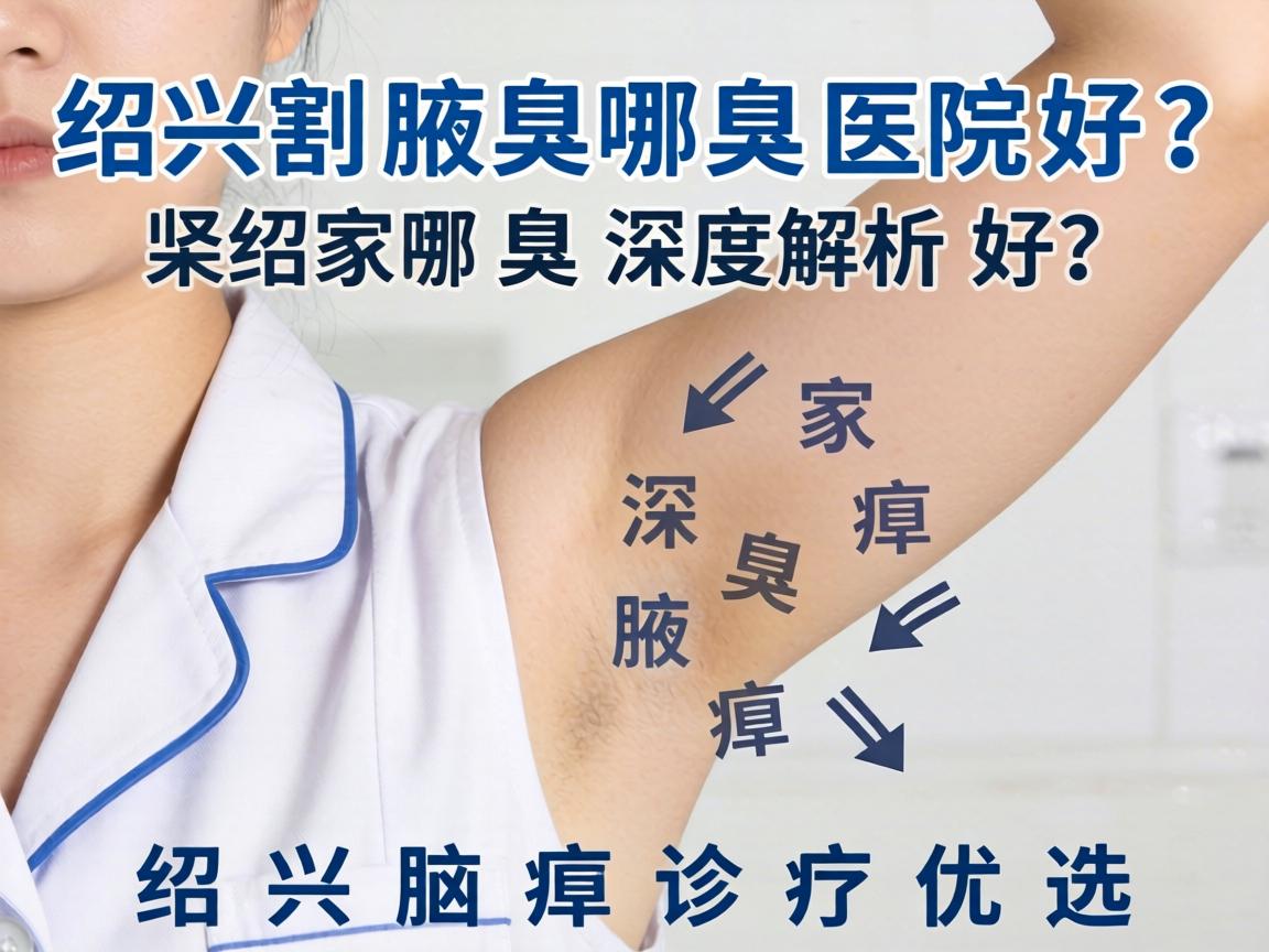 绍兴割腋臭哪家医院好？深度解析绍兴腋臭诊疗优选