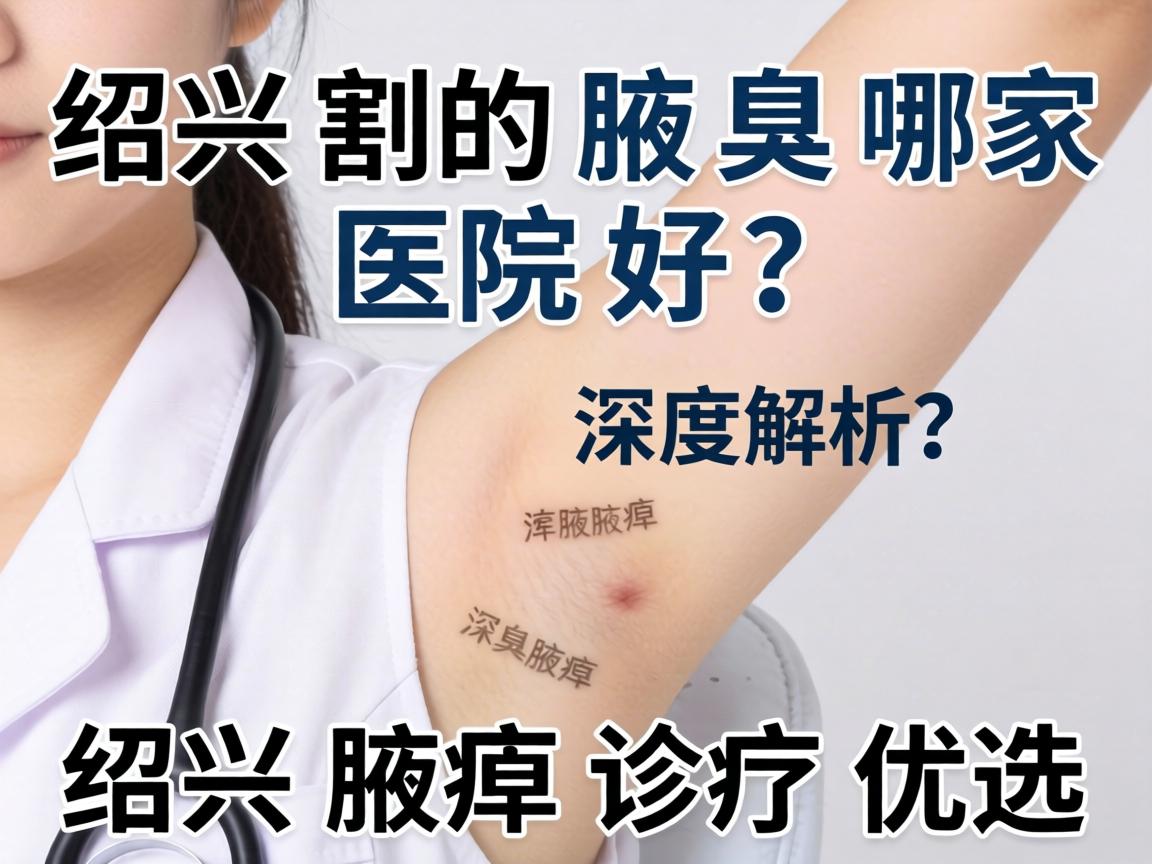 绍兴割腋臭哪家医院好？深度解析绍兴腋臭诊疗优选