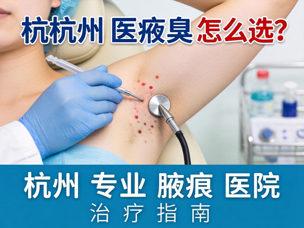 杭州腋臭医院怎么选?杭州专业腋臭医院治疗指南 杭州腋臭医院怎么选?杭州专业腋臭医院治疗指南