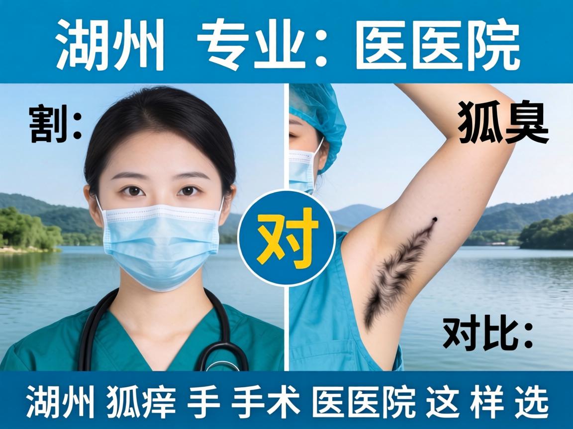 湖州专业医院割狐臭对比，湖州狐臭手术医院这样选
