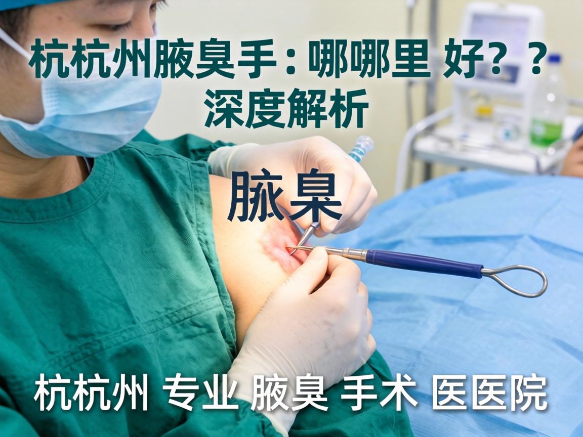 杭州腋臭手术哪里好?深度解析杭州专业腋臭手术医院 杭州腋臭手术哪里好?深度解析杭州专业腋臭手术医院
