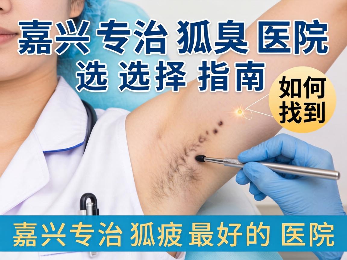 嘉兴专治狐臭医院选择指南，如何找到嘉兴专治狐臭最好的医院