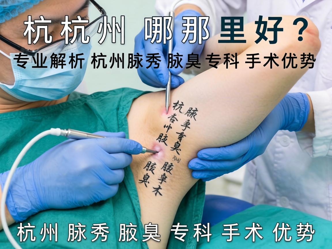 杭州腋臭手术哪里好?专业解析杭州腋秀腋臭专科手术优势 杭州腋臭手术哪里好?专业解析杭州腋秀腋臭专科手术优势
