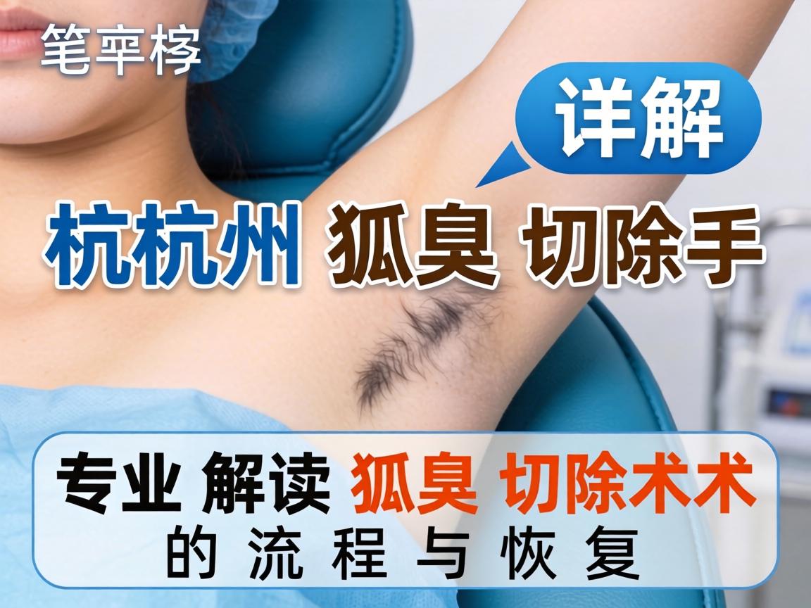 杭州狐臭切除术详解，专业解读狐臭切除术的流程与恢复