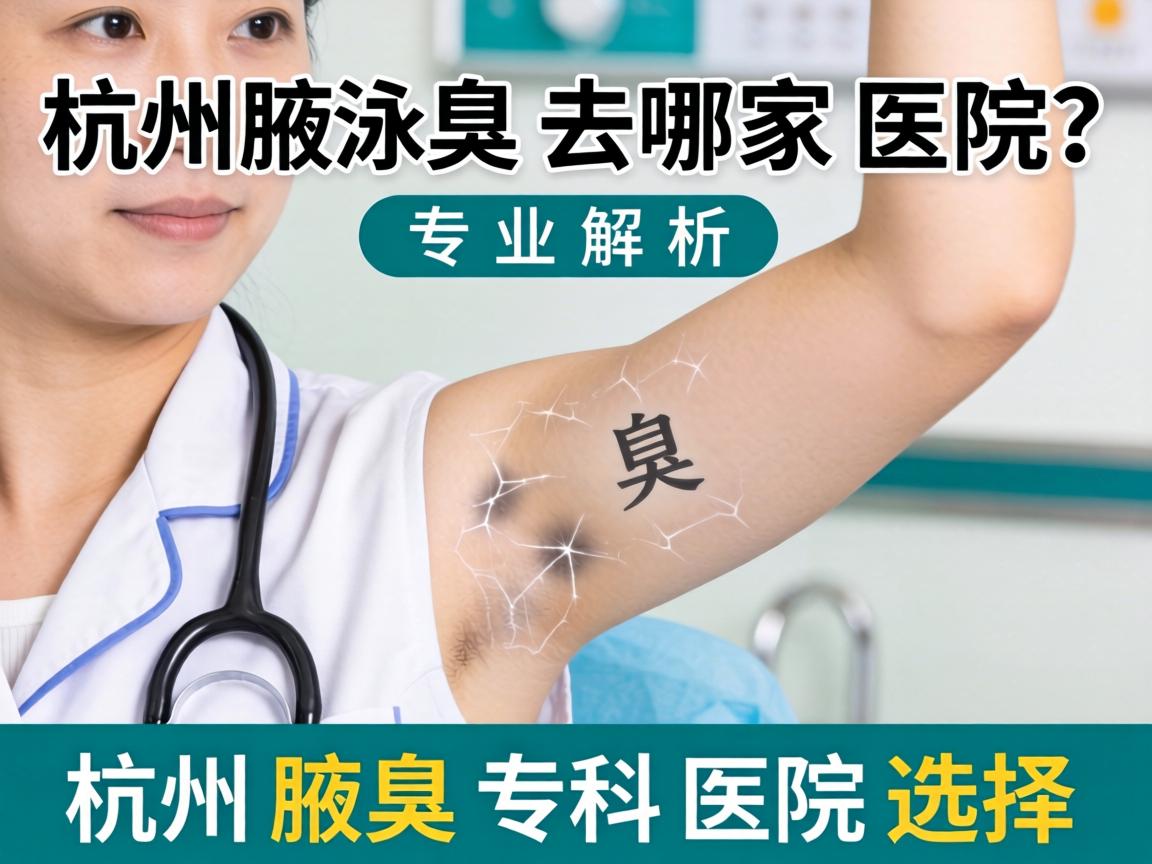 杭州腋臭去哪家医院？专业解析杭州腋臭专科医院选择
