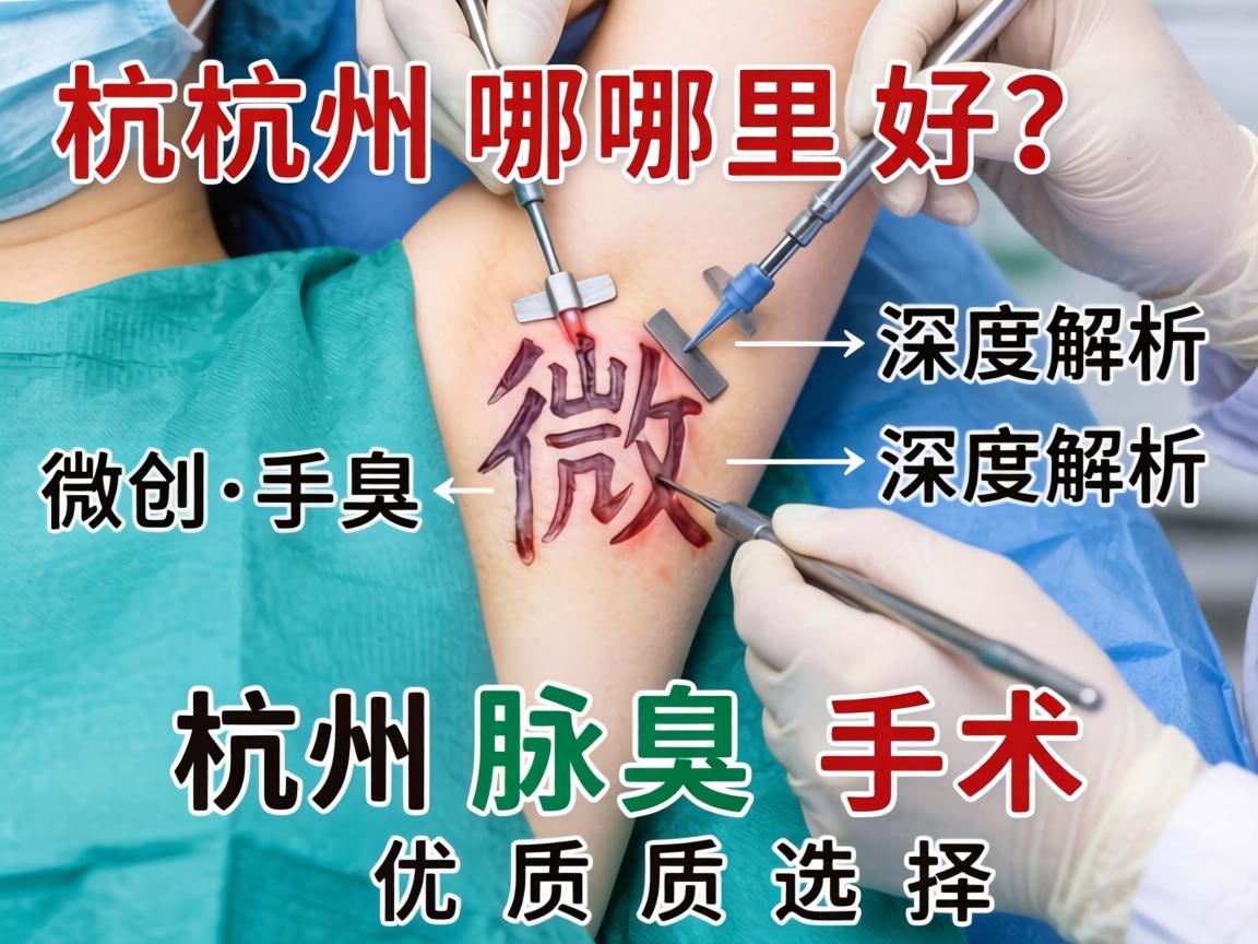 杭州腋臭微创手术哪里好？深度解析杭州腋臭手术优质选择