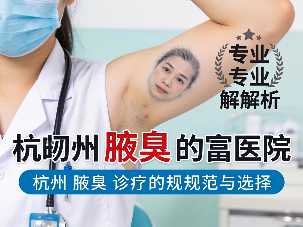 杭州腋臭医院专业解析,杭州腋臭诊疗的规范与选择 杭州腋臭医院专业解析,杭州腋臭诊疗的规范与选择
