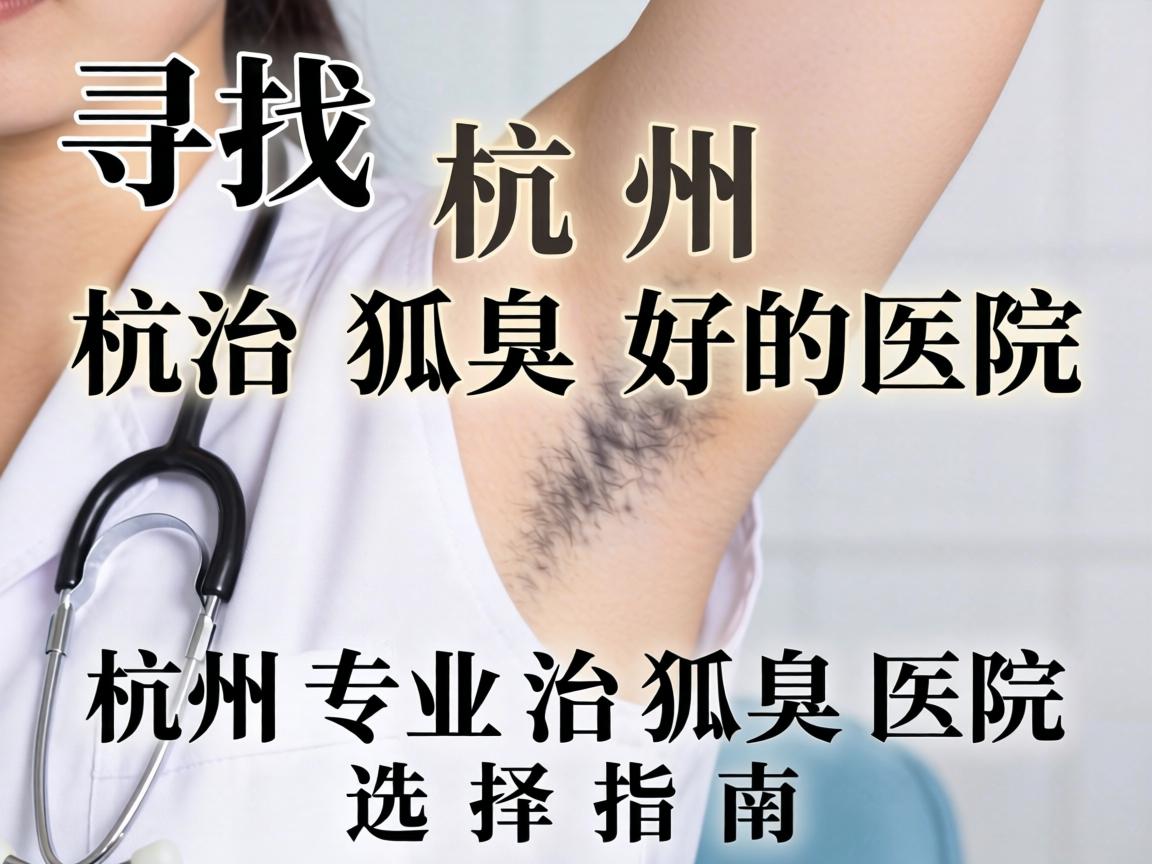 寻找杭州治狐臭好医院,杭州专业治狐臭医院选择指南 寻找杭州治狐臭好医院,杭州专业治狐臭医院选择指南