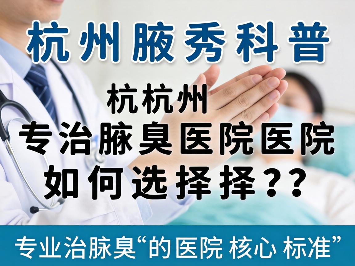 杭州腋秀科普,杭州治腋臭医院如何选择?专业治腋臭的医院核心标准 杭州腋秀科普,杭州治腋臭医院如何选择?专业治腋臭的医院核心标准