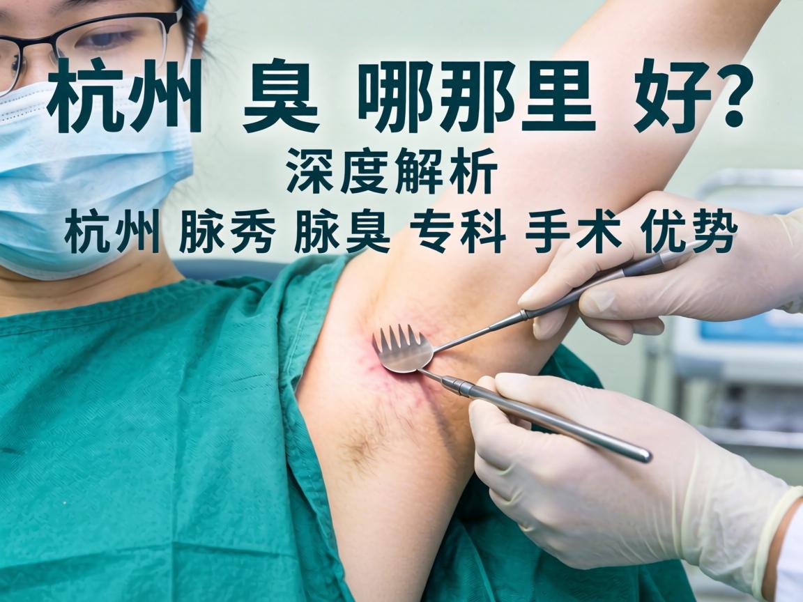 杭州腋臭手术哪里好?深度解析杭州腋秀腋臭专科手术优势 杭州腋臭手术哪里好?深度解析杭州腋秀腋臭专科手术优势