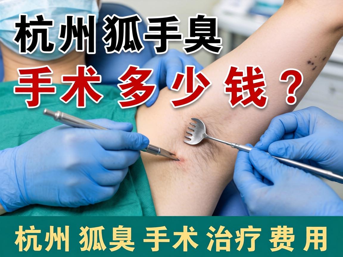 杭州狐臭手术多少钱?详解杭州狐臭手术治疗费用 杭州狐臭手术多少钱?详解杭州狐臭手术治疗费用