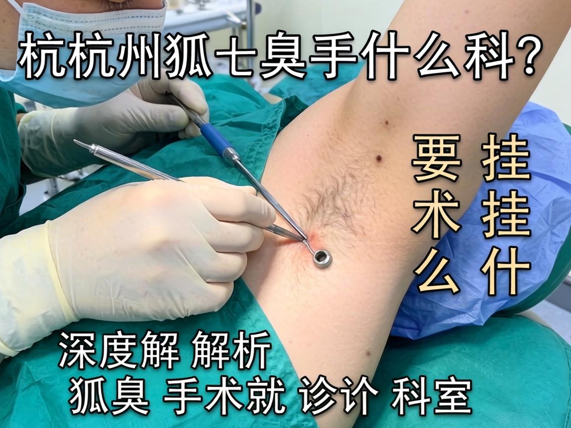杭州狐臭手术要挂什么科？深度解析狐臭手术的就诊科室