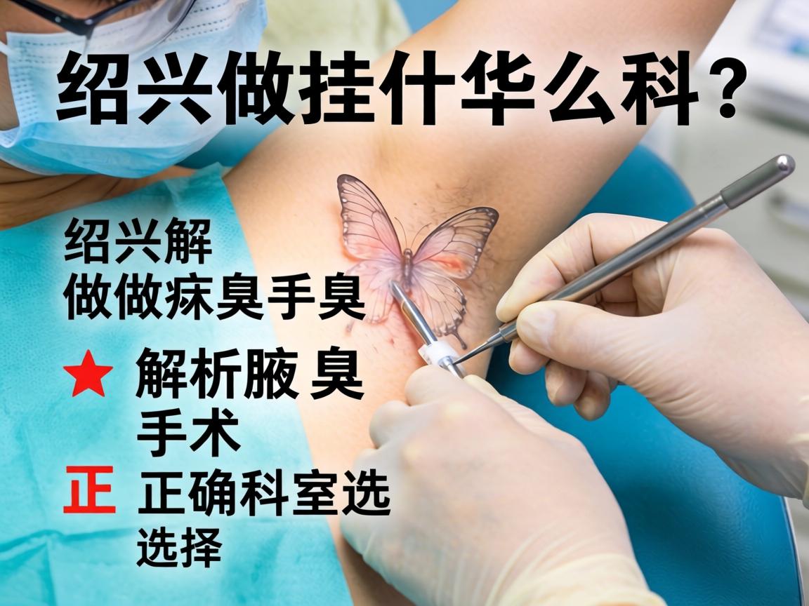 在绍兴做腋臭手术挂什么科？解析腋臭手术的正确科室选择