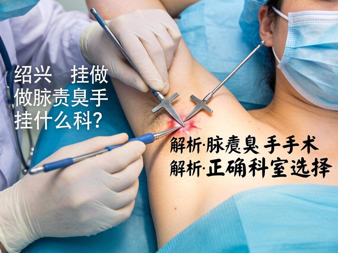 在绍兴做腋臭手术挂什么科？解析腋臭手术的正确科室选择