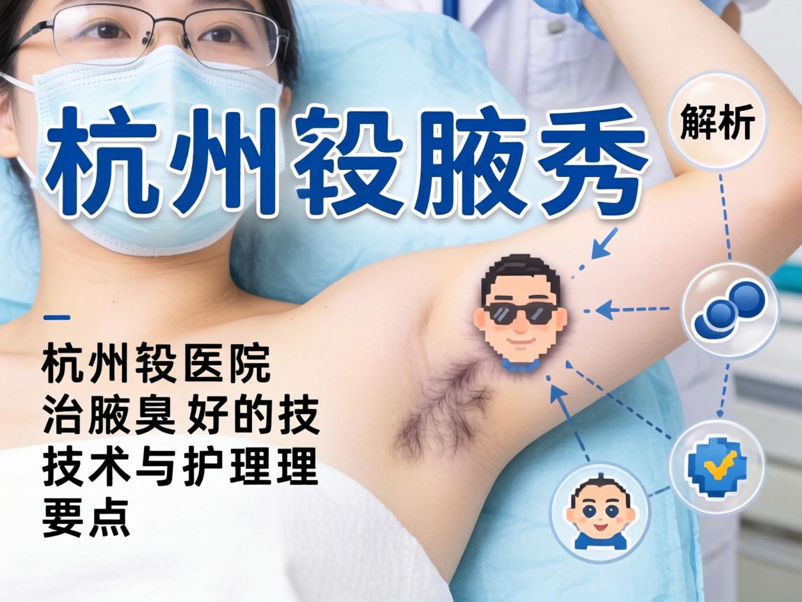 杭州腋秀解析，杭州医院治腋臭好的技术与护理要点