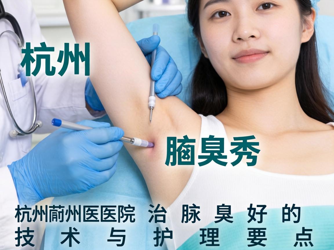 杭州腋秀解析，杭州医院治腋臭好的技术与护理要点