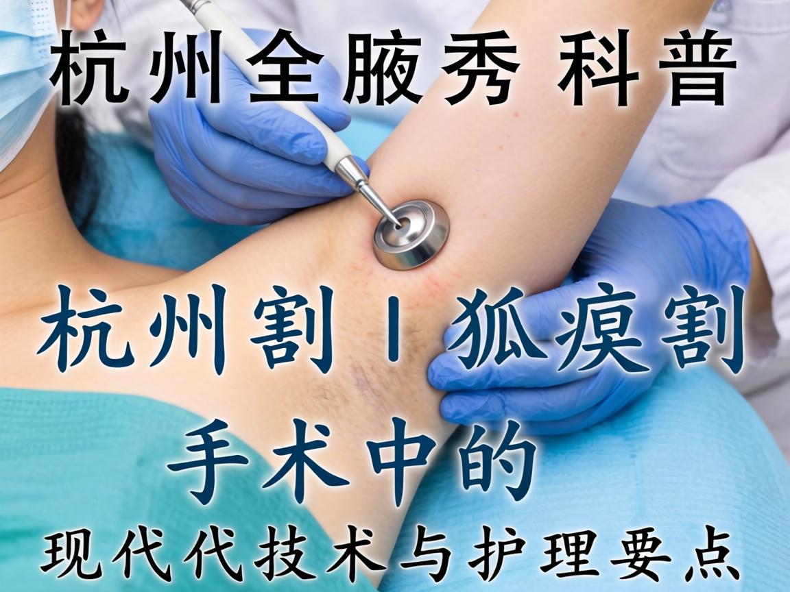 杭州腋秀科普，杭州割狐臭手术的现代技术与护理要点