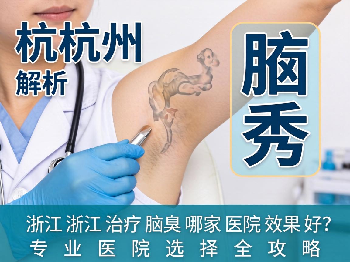 杭州腋秀解析，浙江治疗腋臭哪家医院效果好？专业医院选择全攻略