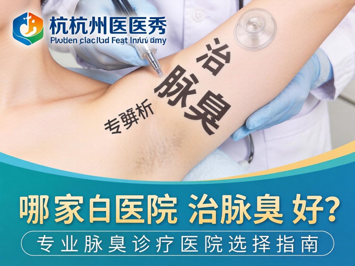 杭州腋秀解析，杭州哪家医院治腋臭好？专业腋臭诊疗医院选择指南