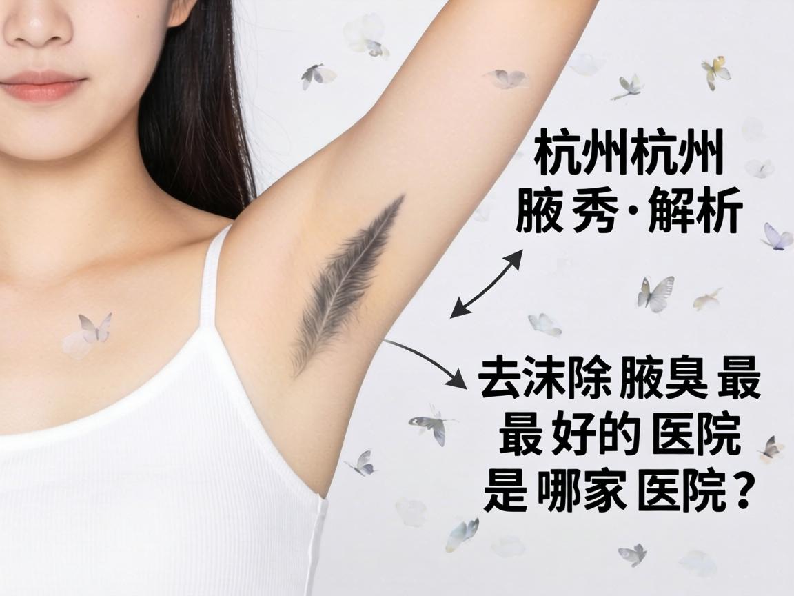 杭州腋秀解析，杭州去除腋臭最好的医院是哪家医院？