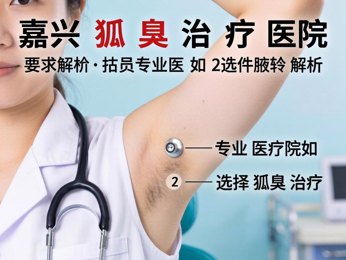 嘉兴狐臭治疗医院解析，专业医院如何选择狐臭治疗
