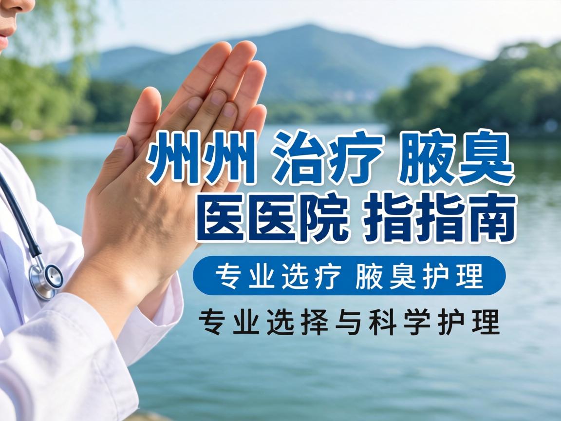 湖州治疗腋臭的医院指南，专业选择与科学护理