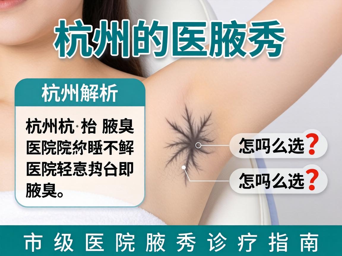 杭州腋秀解析,杭州腋臭医院怎么选?市级医院腋秀诊疗指南 杭州腋秀解析,杭州腋臭医院怎么选?市级医院腋秀诊疗指南
